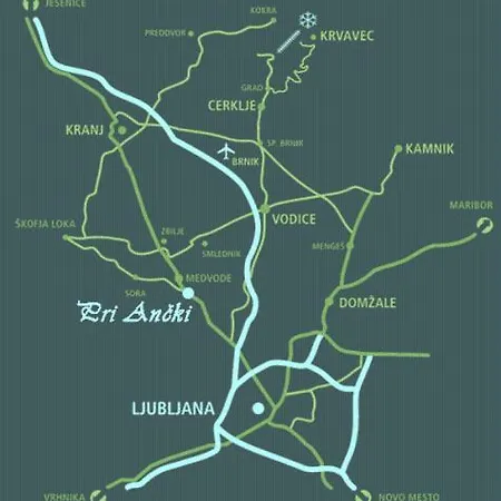 לינה וארוחת בוקר Pri Ancki Sobe Ljubljana Suburbs 3*